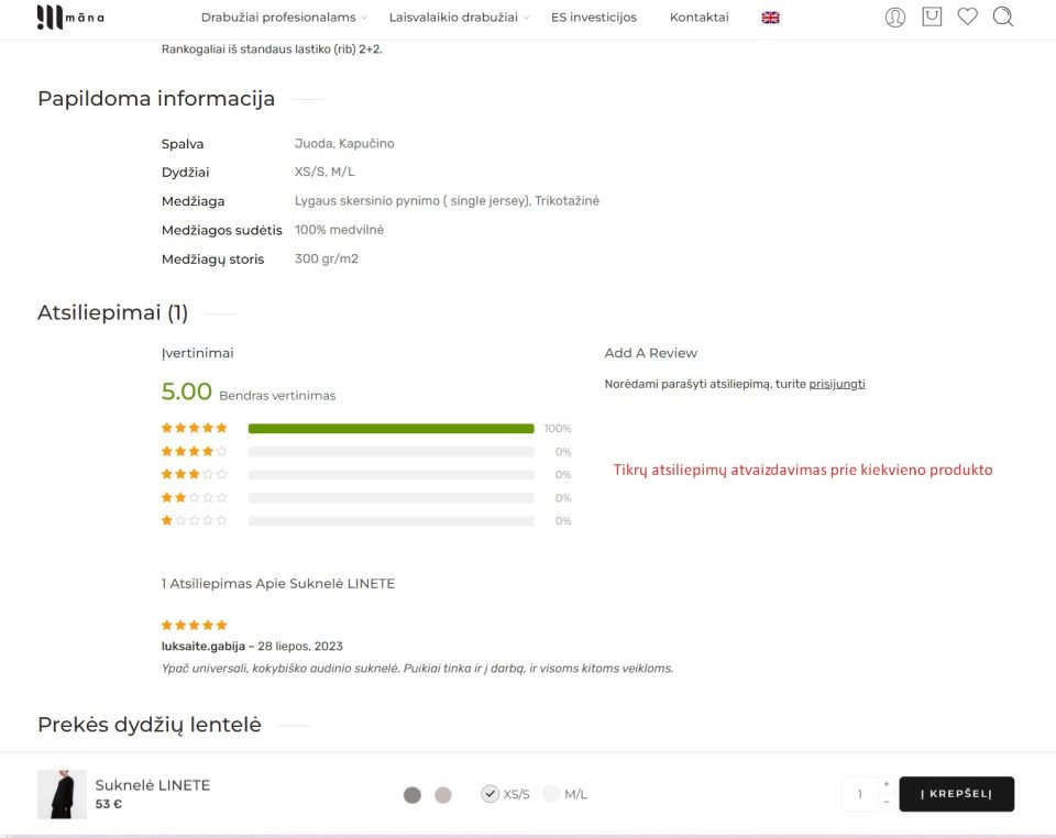 Internetinių parduotuvių dizainas ir programavimas