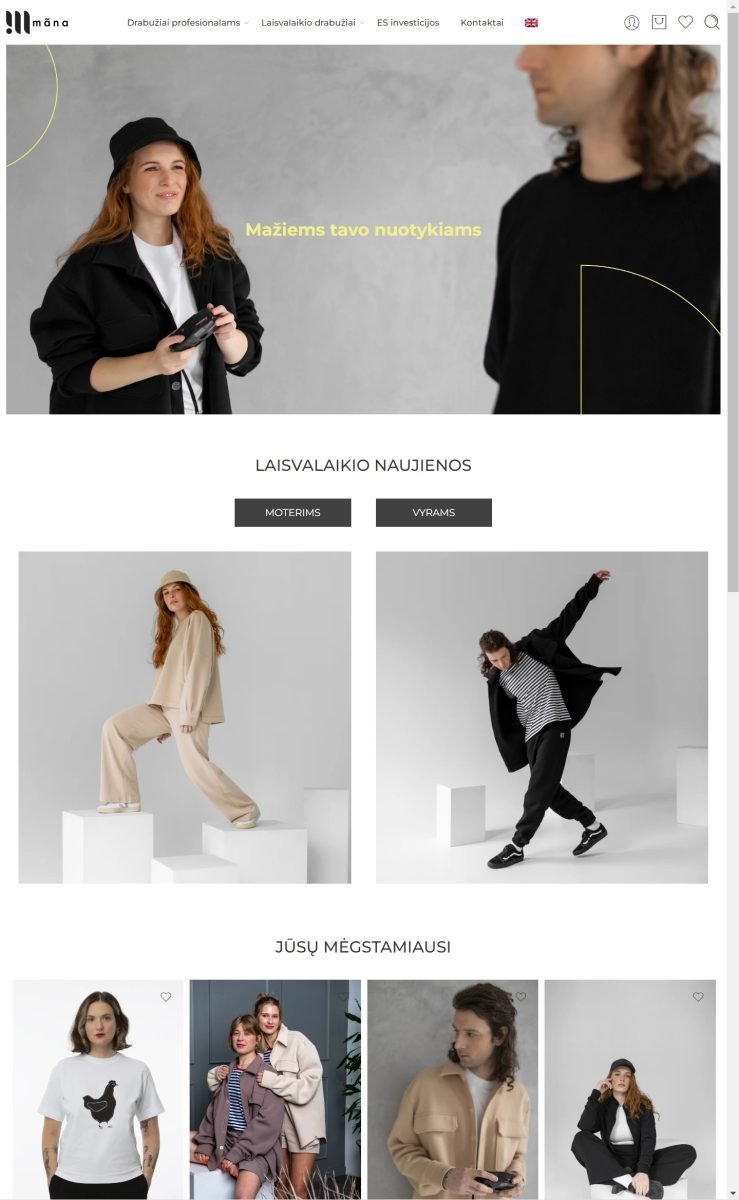 Internetinių parduotuvių dizainas ir programavimas